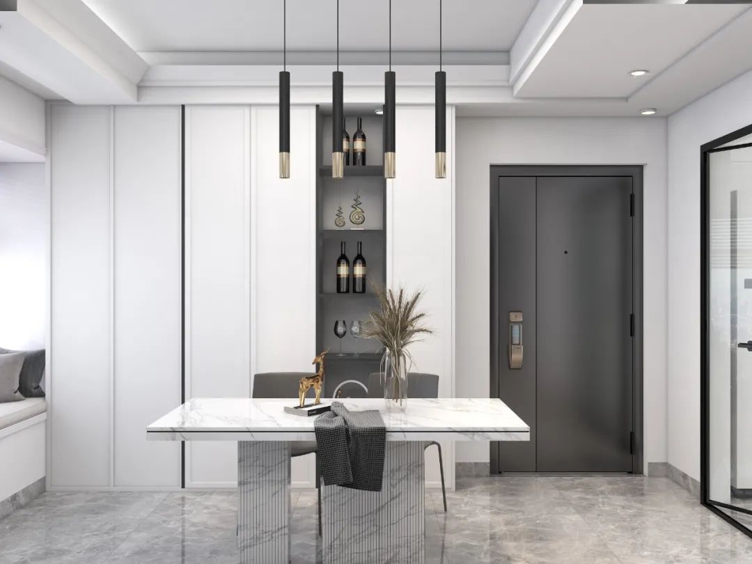 芈熊装饰 | 108㎡ 香沙御景园 现代风格效果图