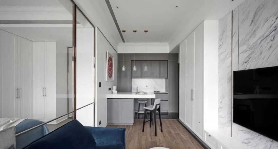 芈熊装饰 | 40㎡ 港逸豪庭 美式风格