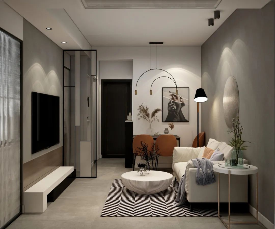 芈熊装饰 | 51㎡ 汇港名苑  现代风格