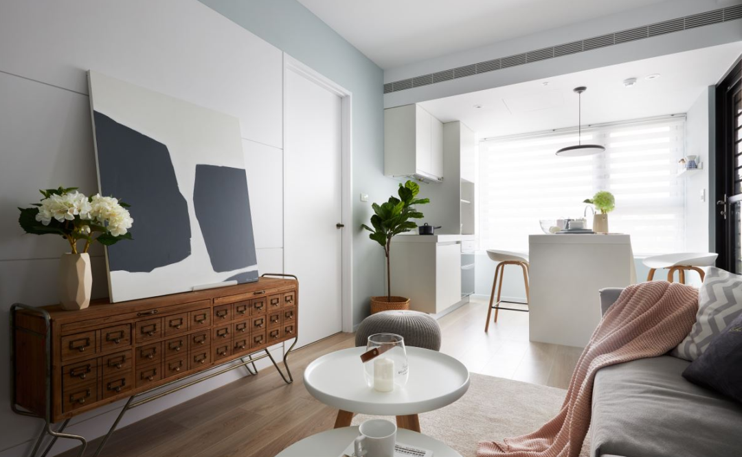 芈熊装饰 | 75㎡ 春华四季园 北欧风格效果图