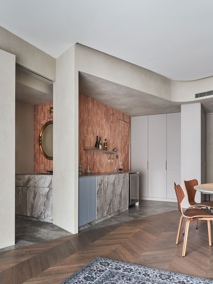 芈熊装饰 | 82㎡ 茂业城 混搭风格效果图