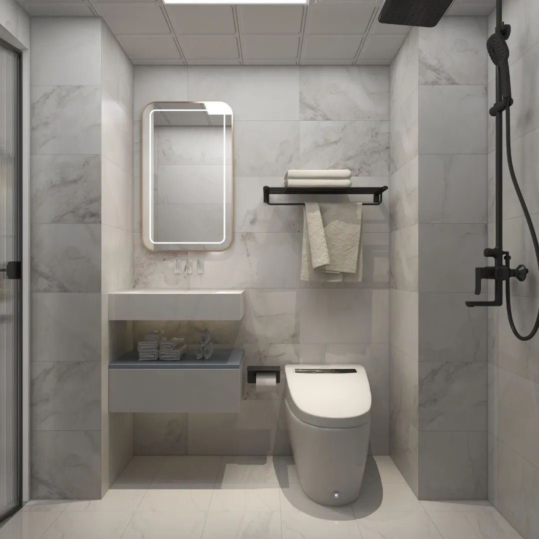 芈熊装饰 | 70㎡ 同创新作  现代简约风格 