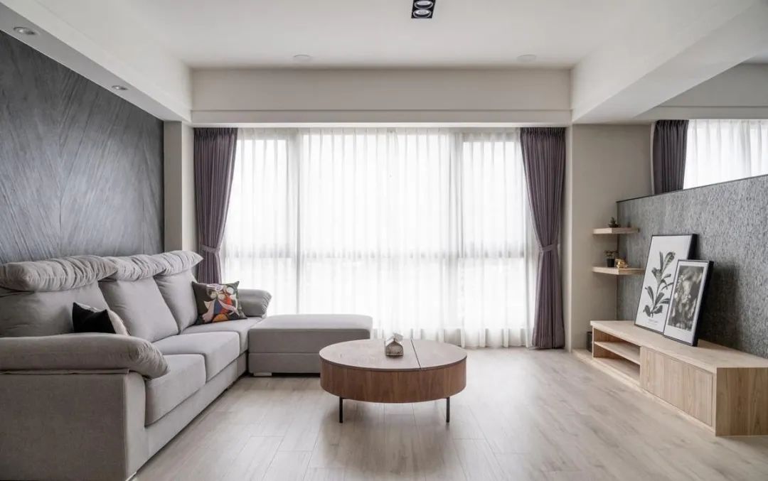 芈熊装饰 | 108㎡ 锦绣御园  现代风格效果图 