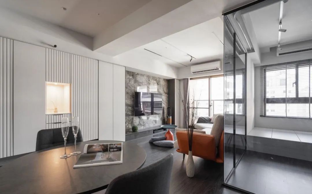 芈熊装饰 | 80㎡ 麟恒中心广场 现代风格原