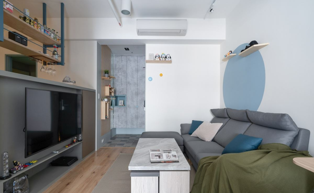 芈熊装饰 | 40㎡ 龙光玖誉府 北欧风格效果图 