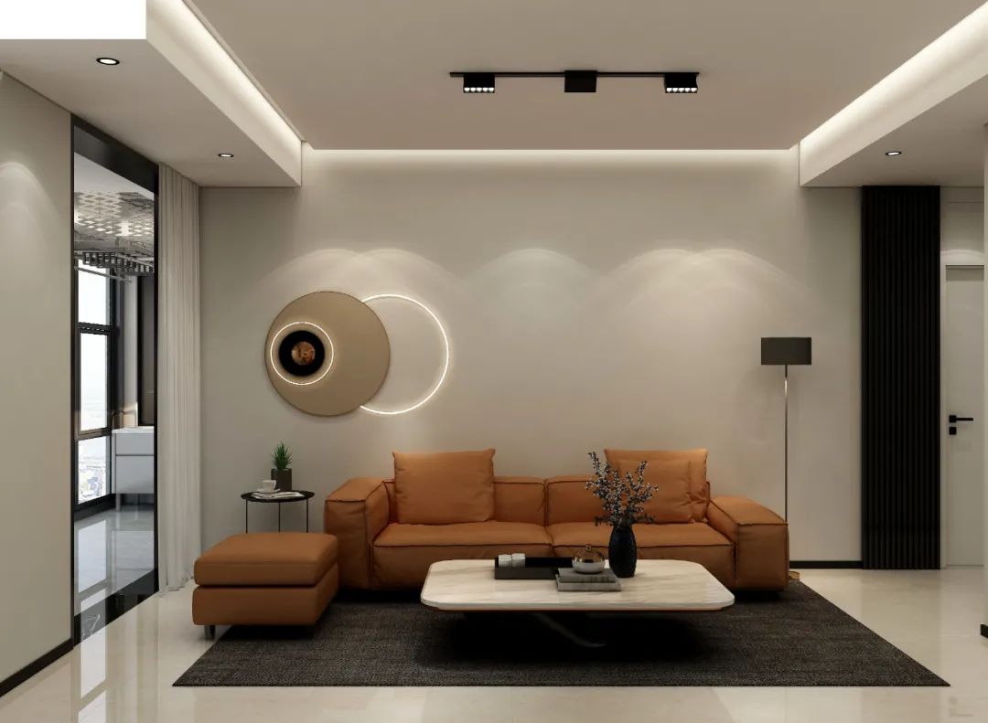 芈熊装饰 | 103㎡ 麟恒中心广场  现代风格效果图