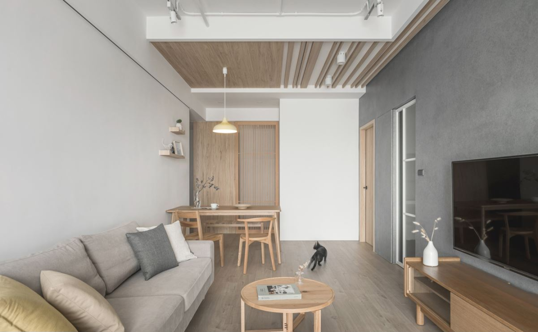 芈熊装饰 | 66㎡ 余岭山庄 日式风格效果图