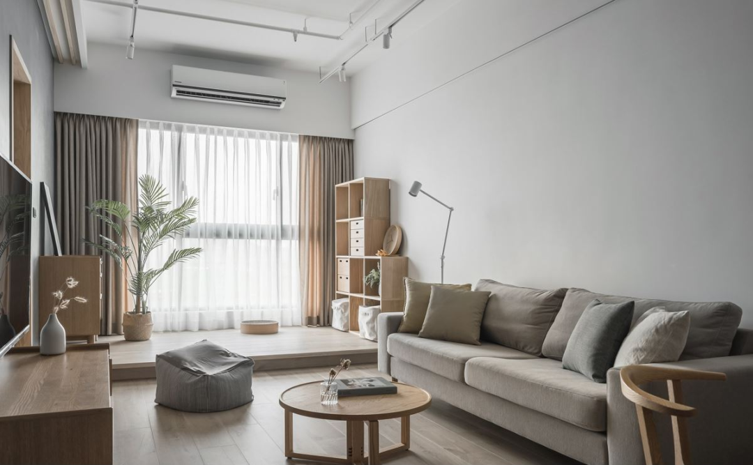 芈熊装饰 | 66㎡ 余岭山庄 日式风格效果图