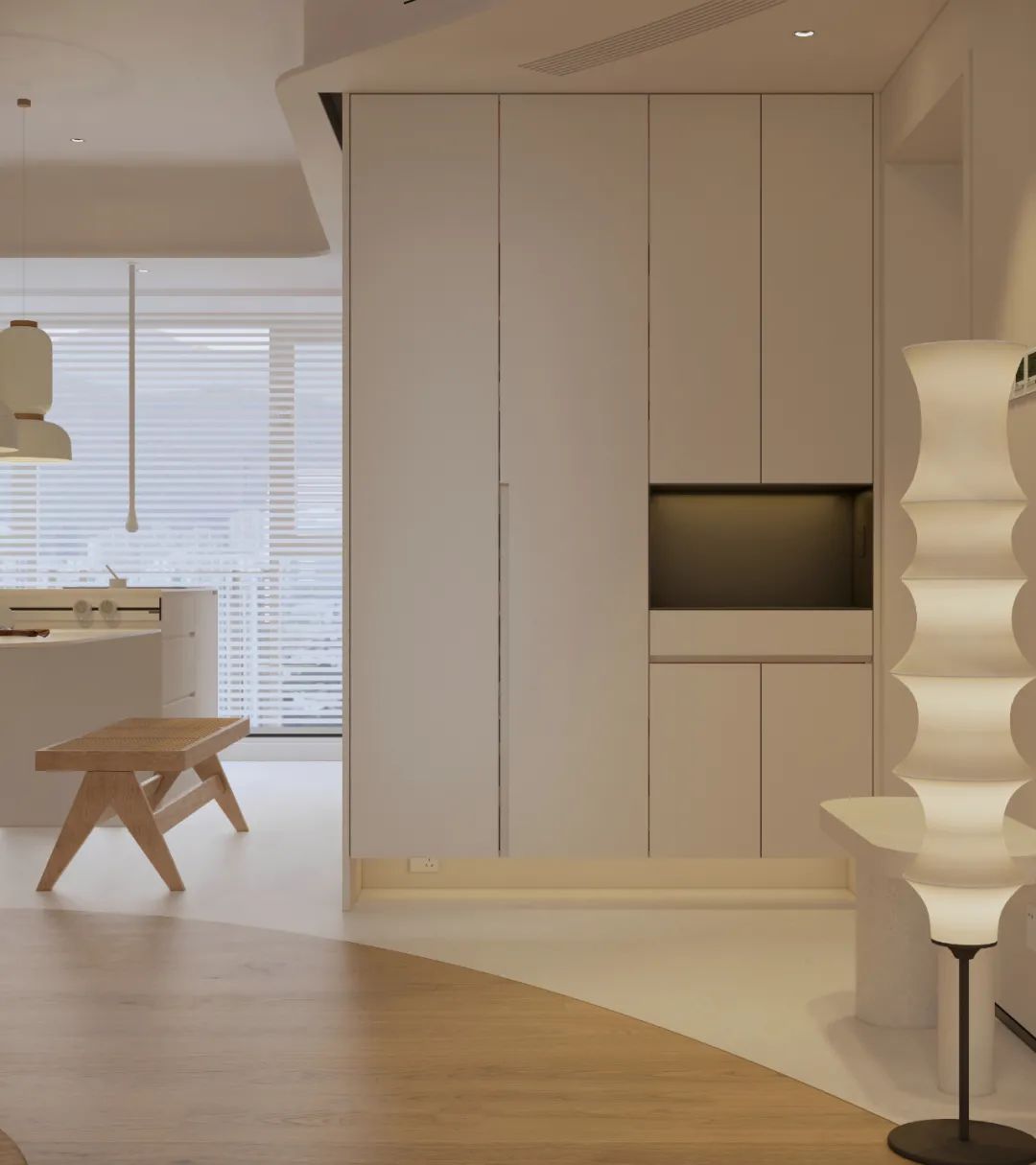 芈熊装饰 |152㎡ 长城花园 北欧风格效果图