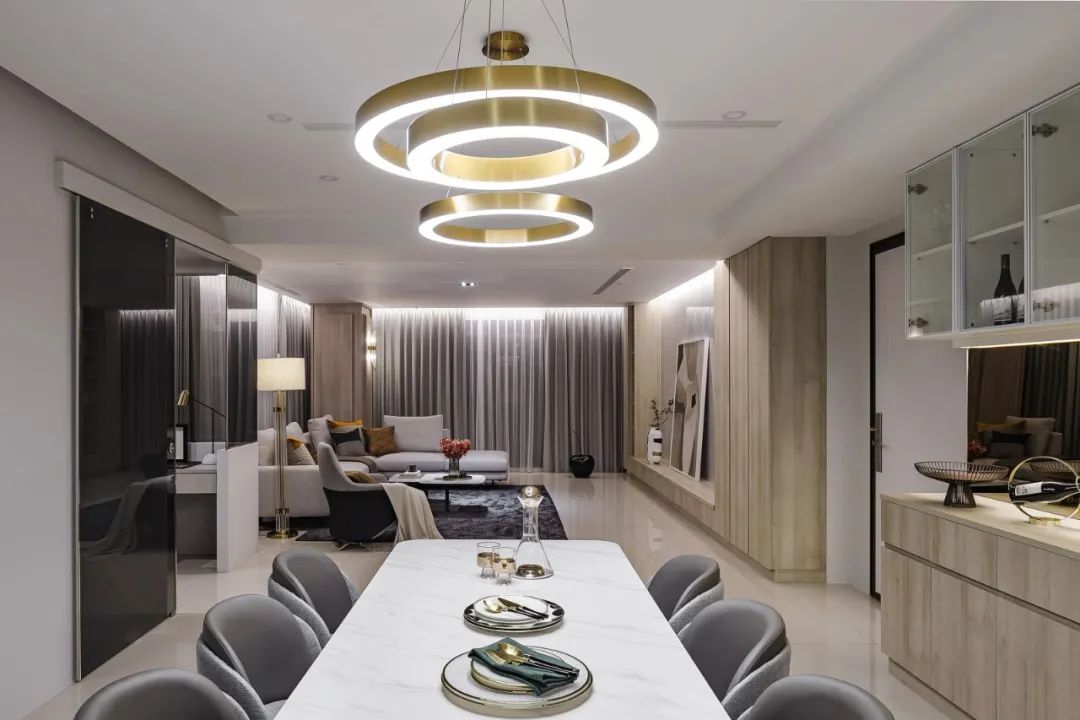 芈熊装饰 | 82㎡ 金丽豪苑 混搭格效果图