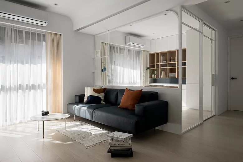 芈熊装饰 | 63㎡ 长庆小时代 现代风格效果图