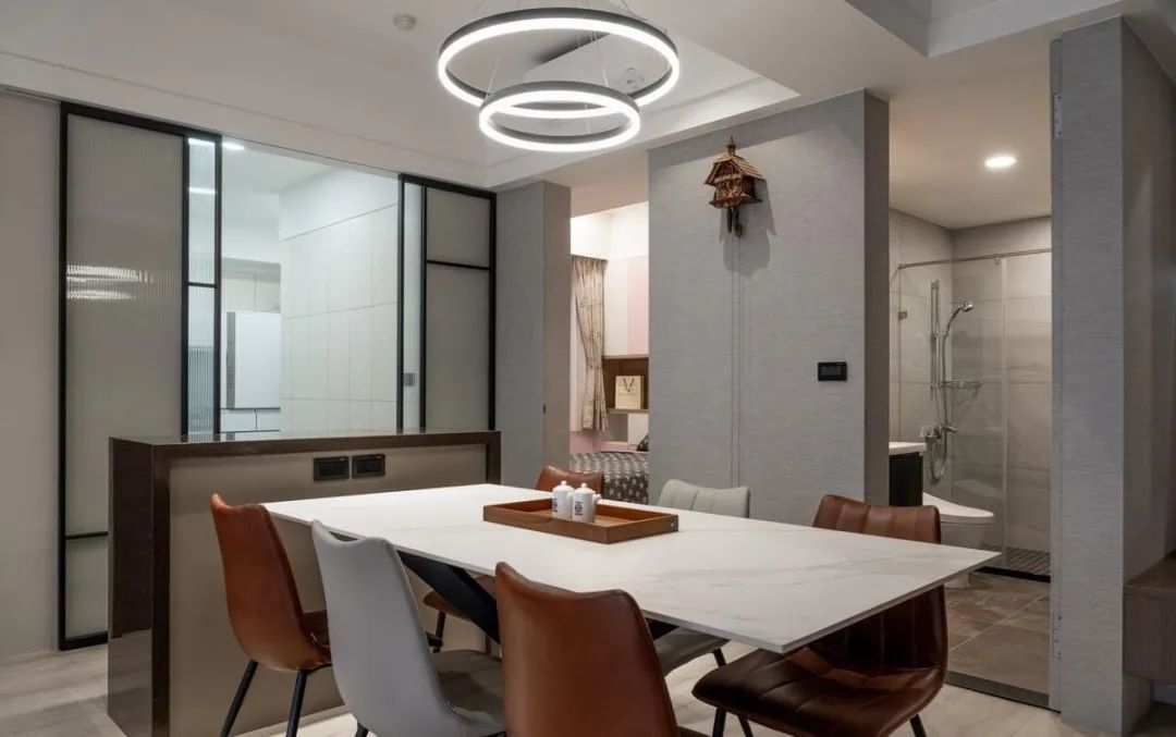 芈熊装饰 | 108㎡ 锦绣御园  现代风格效果图 