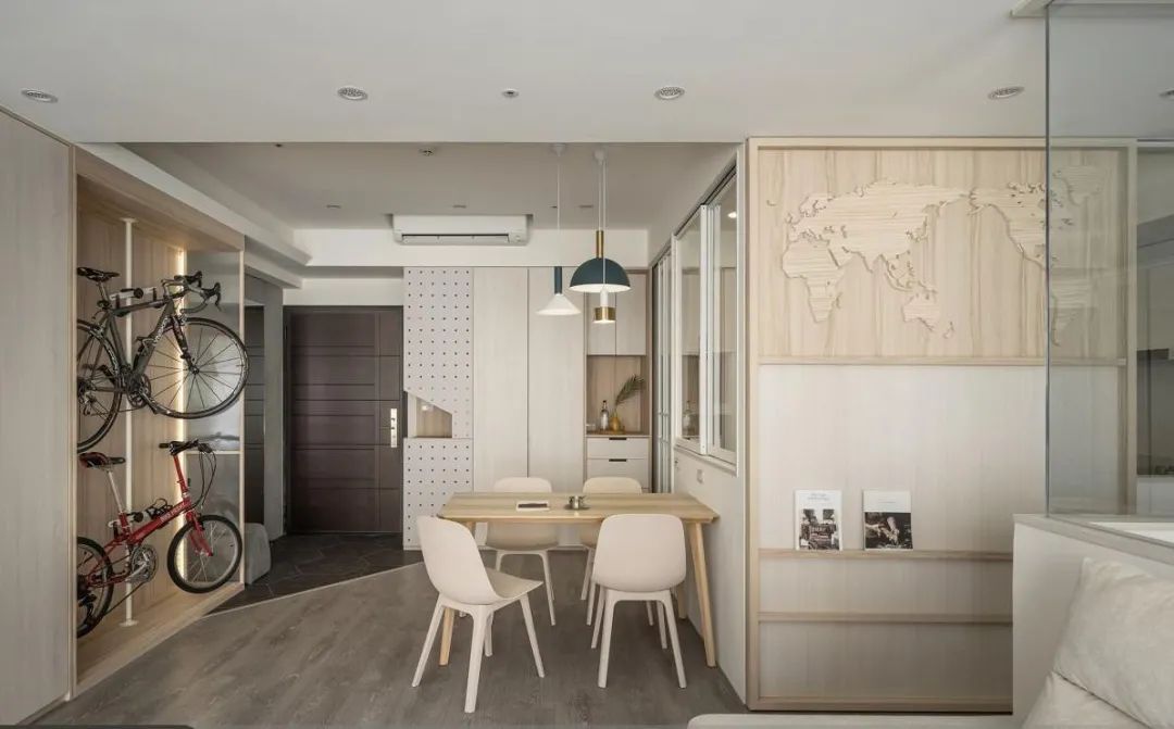 芈熊装饰 | 89㎡ 翠峰丽景 北欧风格效果图