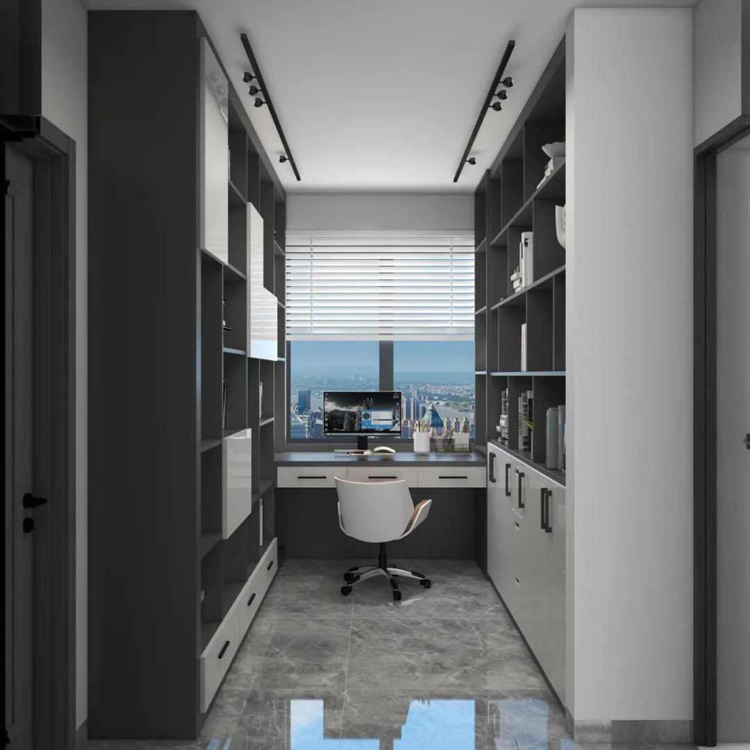 芈熊装饰 | 108㎡ 香沙御景园 现代风格效果图