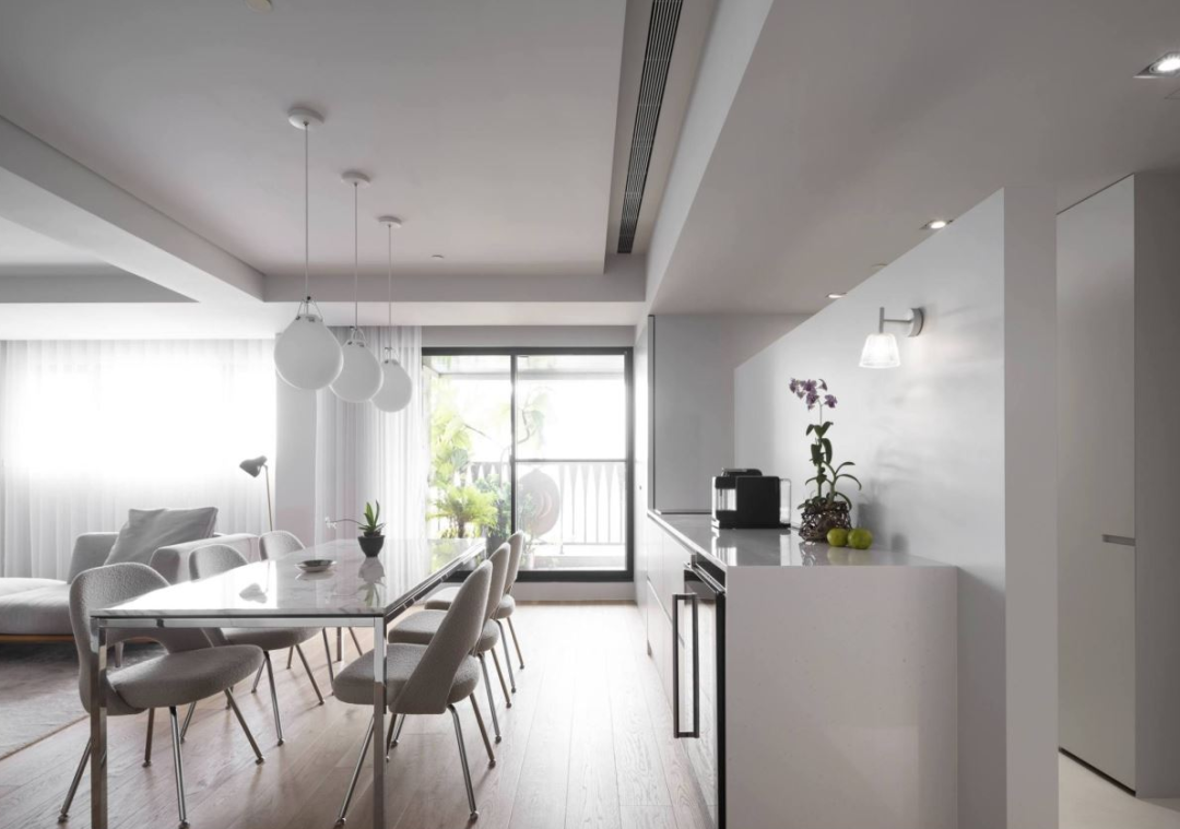 芈熊装饰 | 99㎡ 京基水贝洪湖苑 简约风格效果图