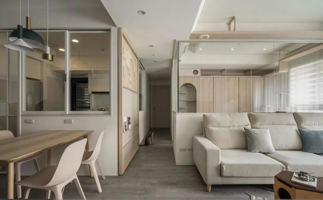 芈熊装饰 | 89㎡ 翠峰丽景 北欧风格效果图