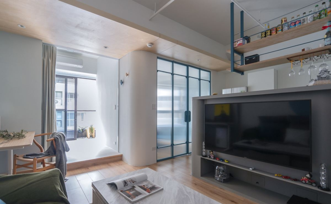 芈熊装饰 | 40㎡ 龙光玖誉府 北欧风格效果图 