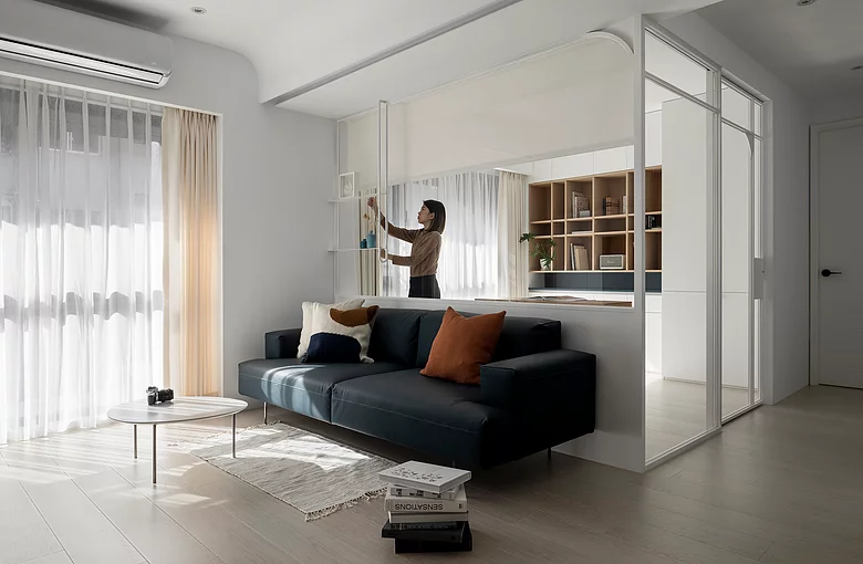 芈熊装饰 | 63㎡ 长庆小时代 现代风格效果图