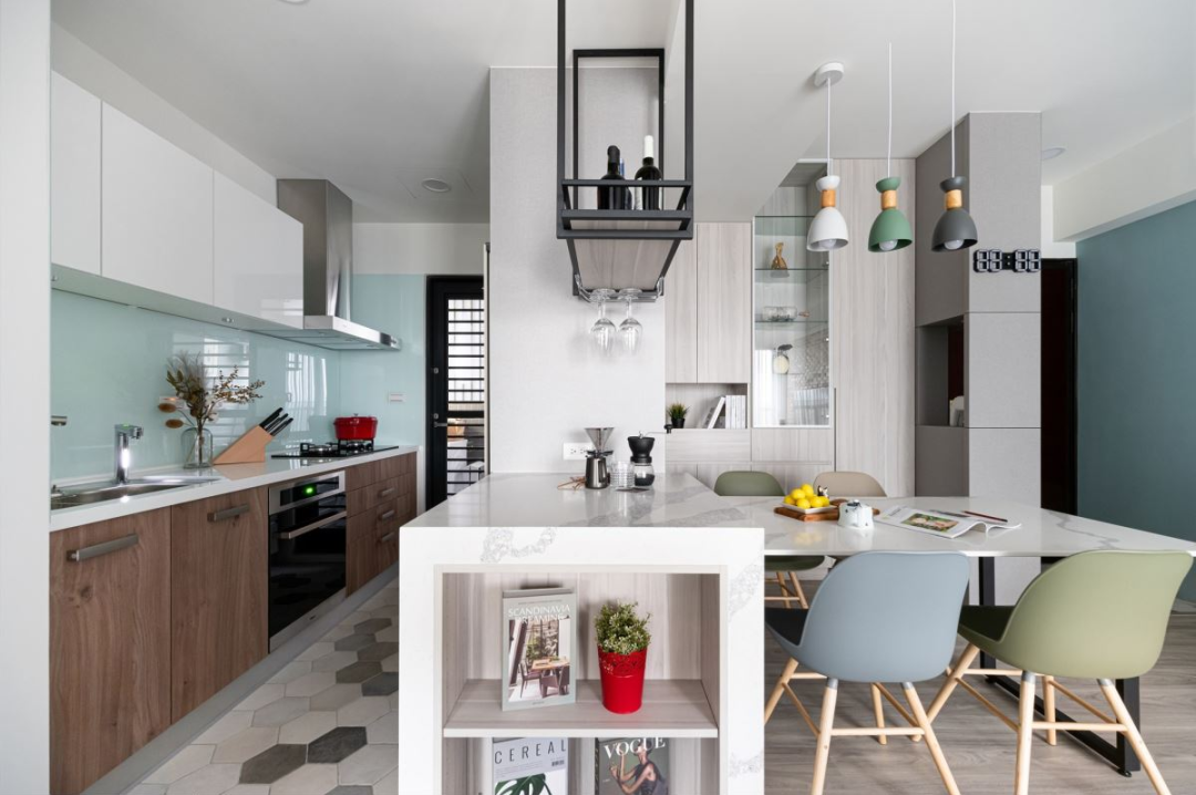 芈熊装饰 | 70㎡ 九洲玉带湾 北欧风格效果图