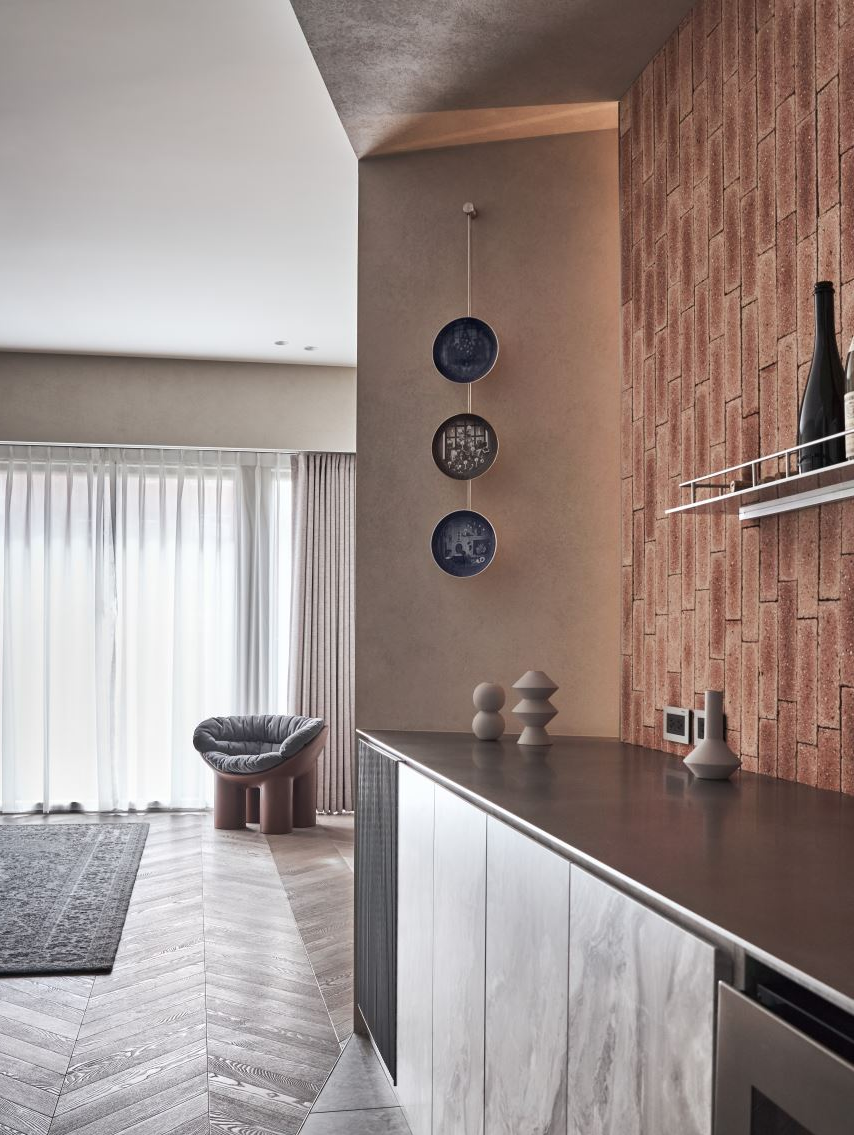 芈熊装饰 | 82㎡ 茂业城 混搭风格效果图