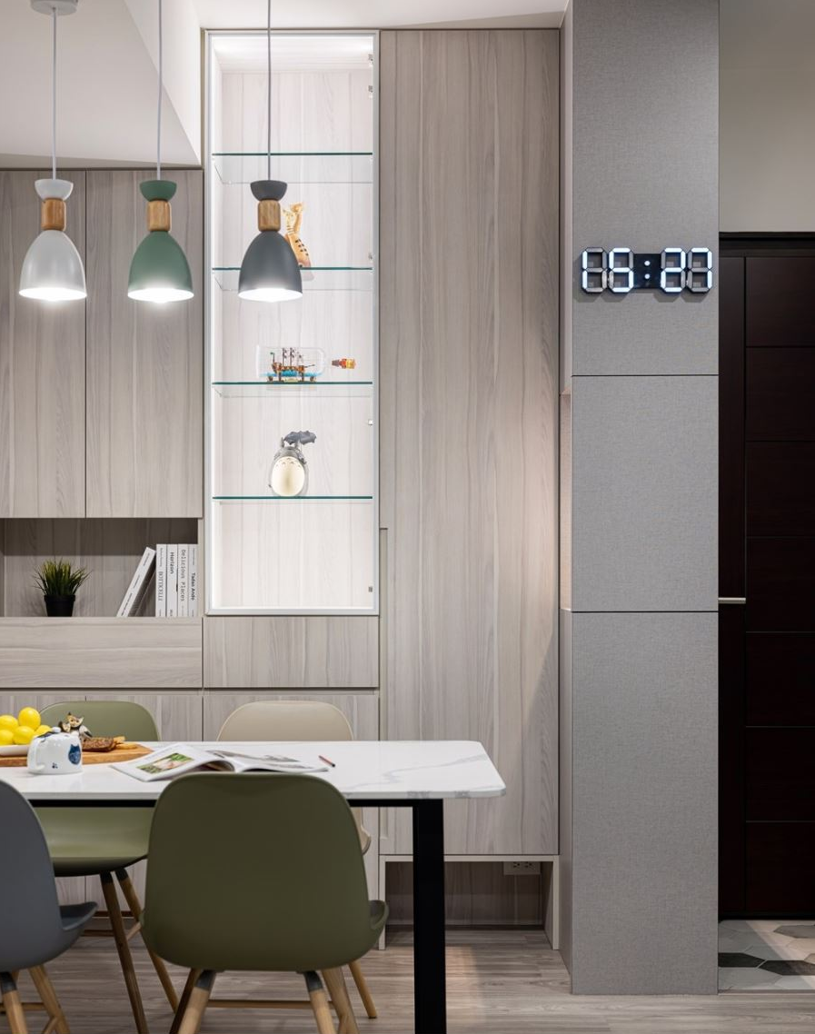 芈熊装饰 | 70㎡ 九洲玉带湾 北欧风格效果图