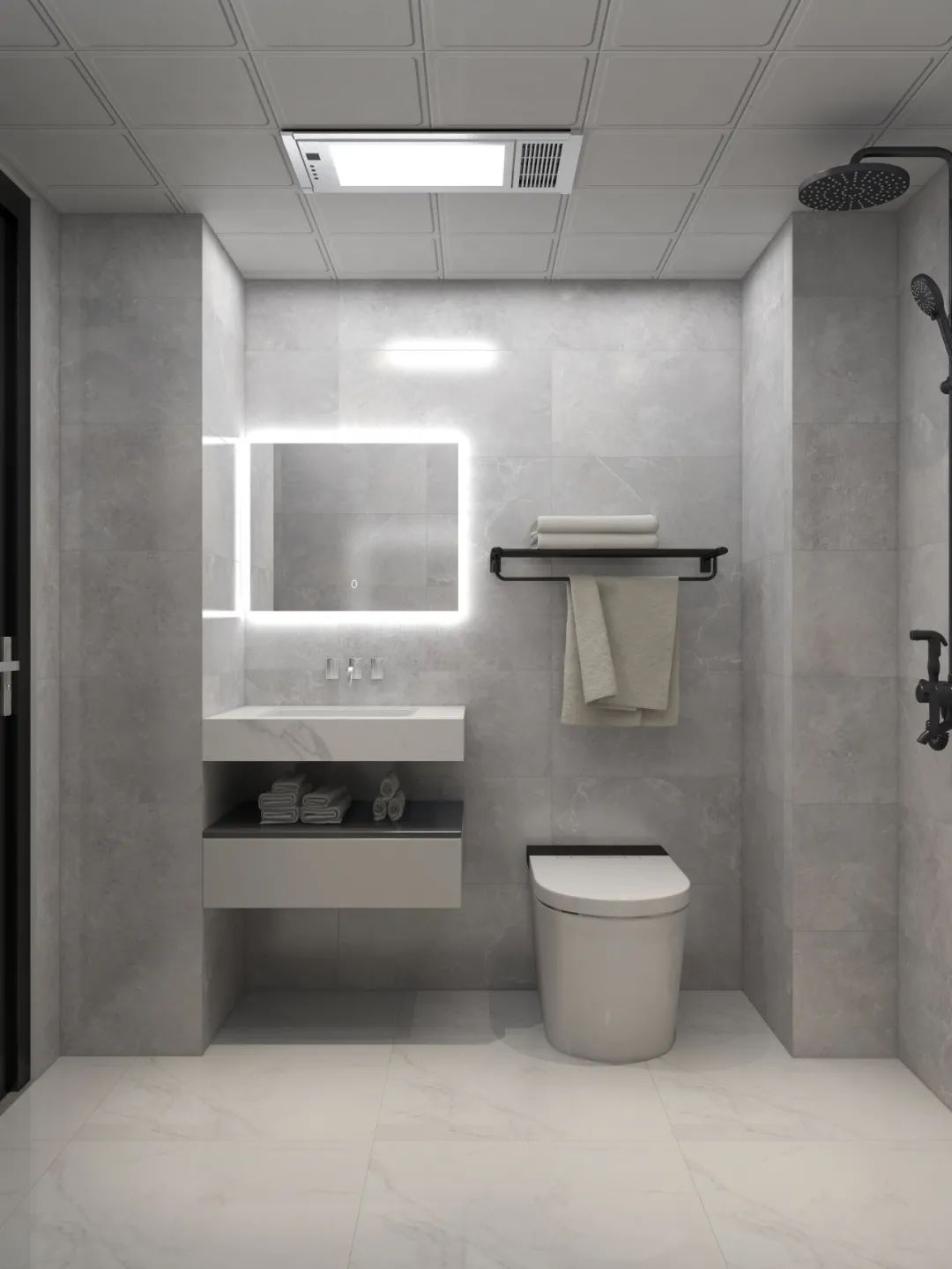 芈熊装饰 | 70㎡ 同创新作  现代简约风格 