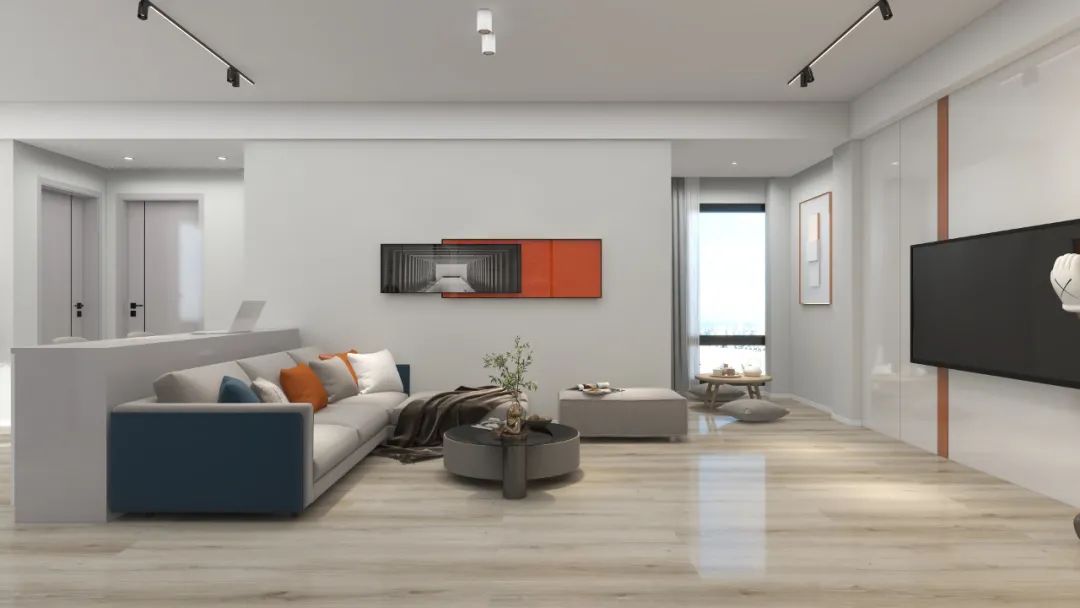 芈熊装饰 | 110㎡ 锦绣御园 现代风格效果图