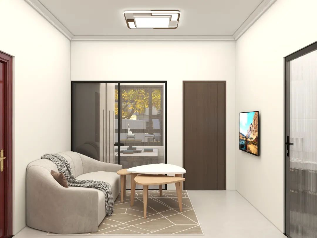 芈熊装饰 | 69㎡ 观禧花园 简约风格效果图