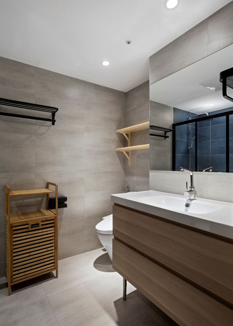 芈熊装饰 | 60㎡ 布吉中心花园 工业风格效果图