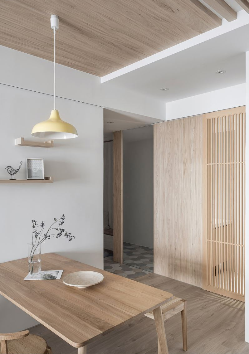 芈熊装饰 | 66㎡ 余岭山庄 日式风格效果图