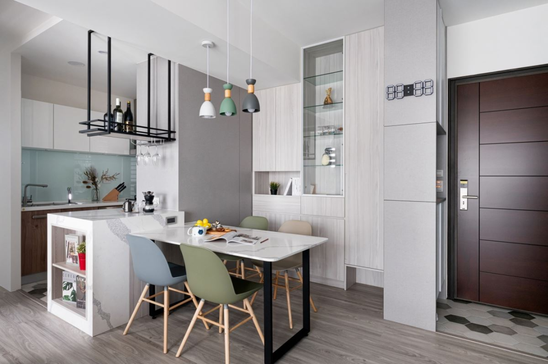 芈熊装饰 | 70㎡ 九洲玉带湾 北欧风格效果图