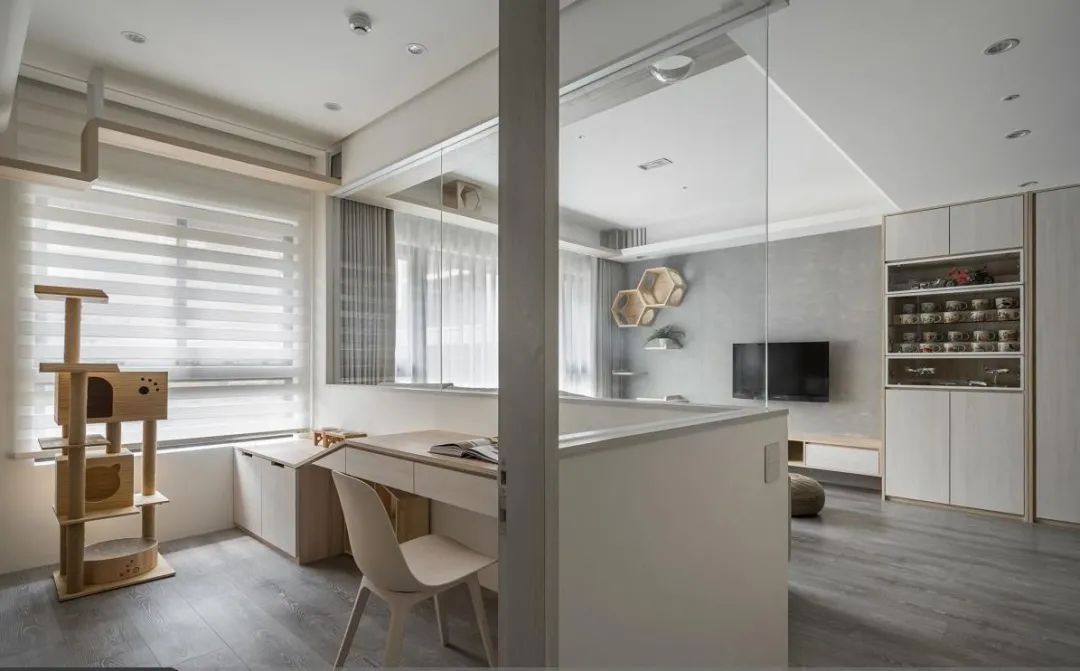 芈熊装饰 | 89㎡ 翠峰丽景 北欧风格效果图