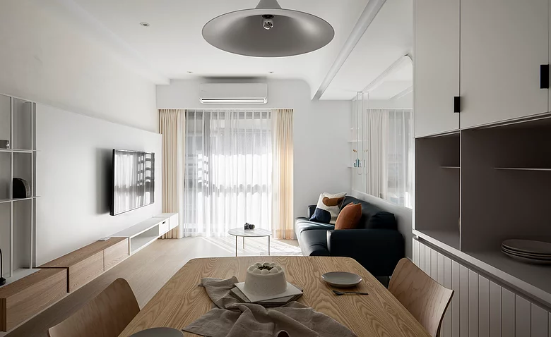 芈熊装饰 | 63㎡ 长庆小时代 现代风格效果图