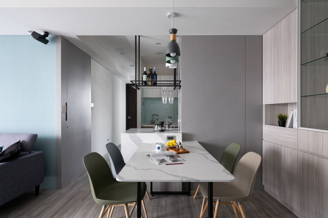 芈熊装饰 | 70㎡ 九洲玉带湾 北欧风格效果图