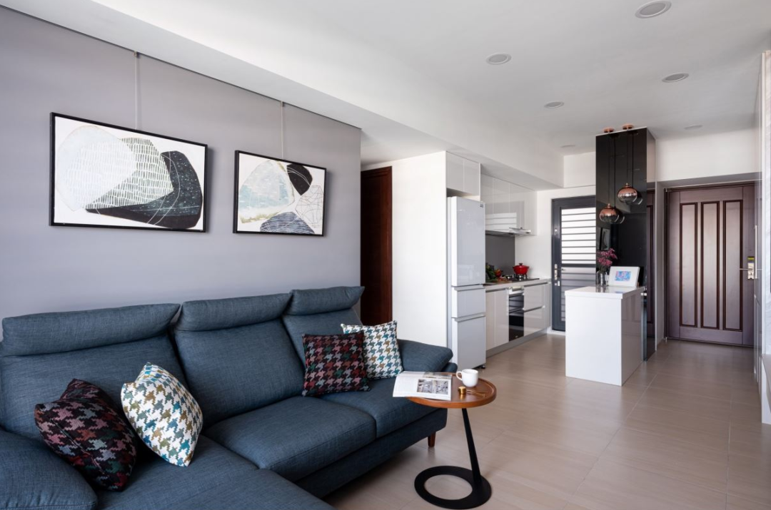 芈熊装饰 | 50㎡ 铂金时代 简约风格效果图