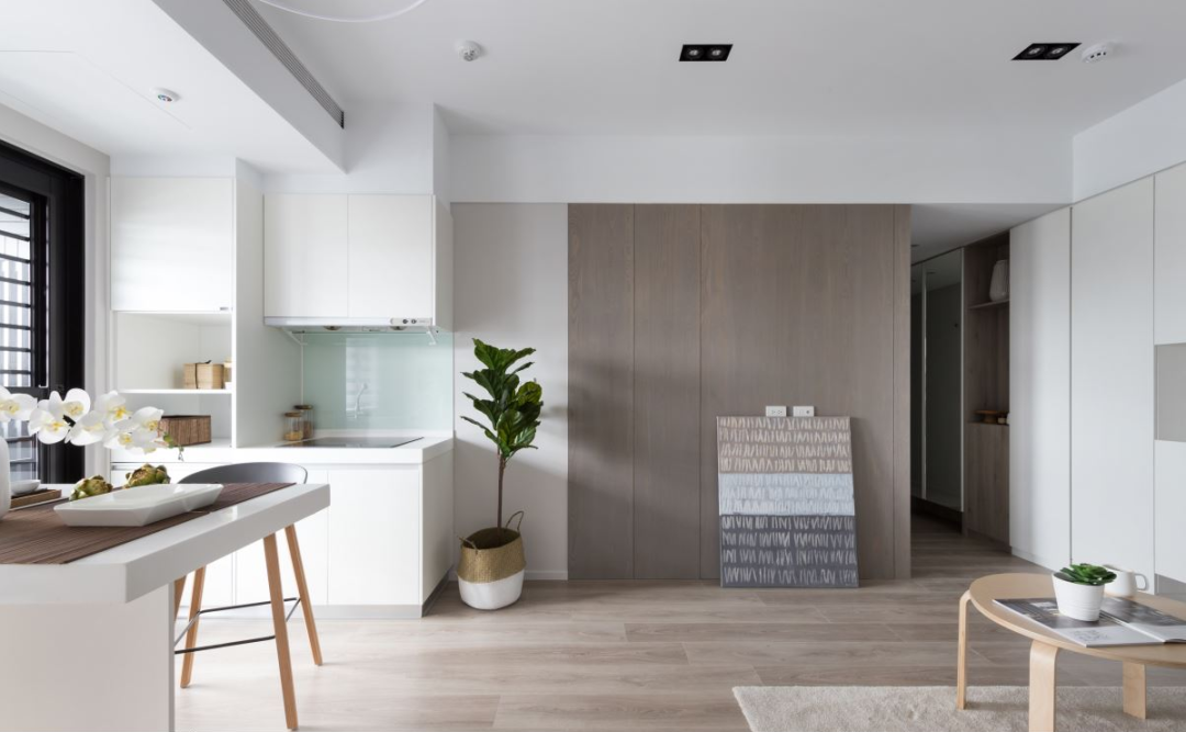 芈熊装饰 | 99㎡  天鹅湖畔 现代风格效果图