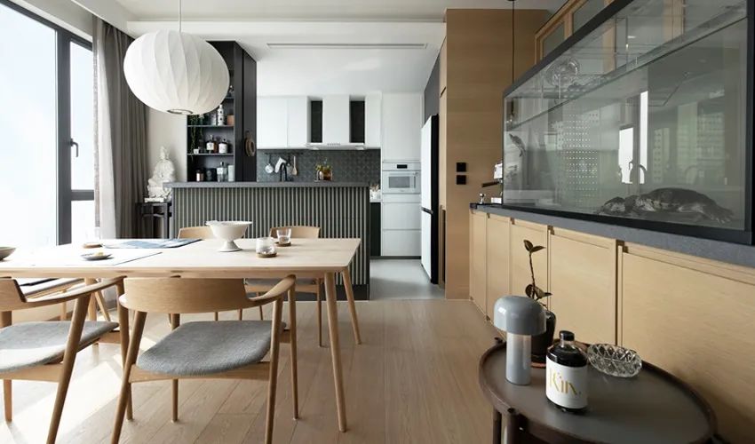 芈熊装饰 | 113㎡ 合正方洲 北欧风格