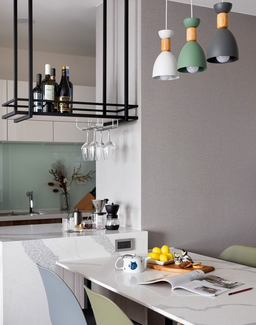 芈熊装饰 | 70㎡ 九洲玉带湾 北欧风格效果图