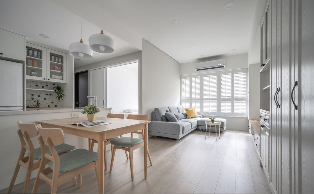 芈熊装饰 | 108㎡ 雍翠华府 美式风格效果图 