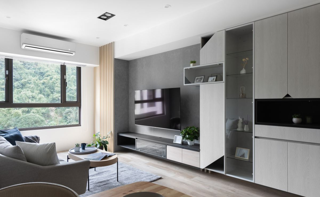 芈熊装饰 | 99㎡ 麟恒中心 简约风格