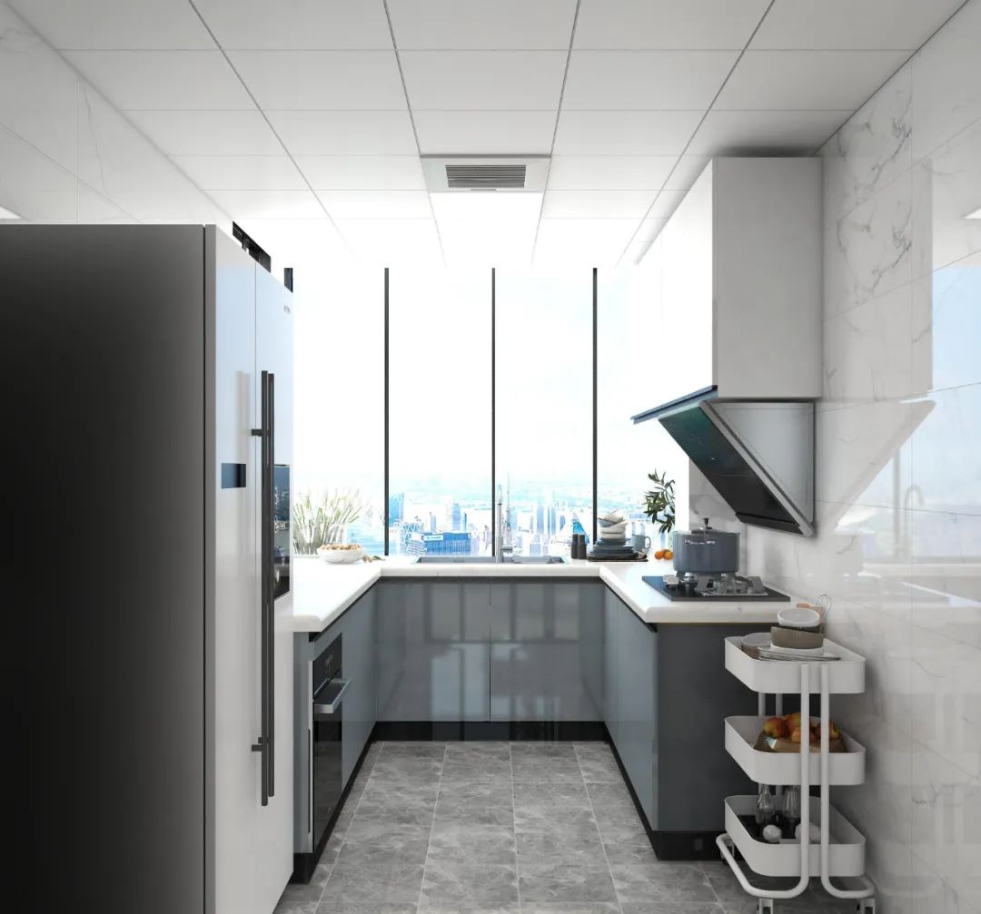 芈熊装饰 | 108㎡ 香沙御景园 现代风格效果图