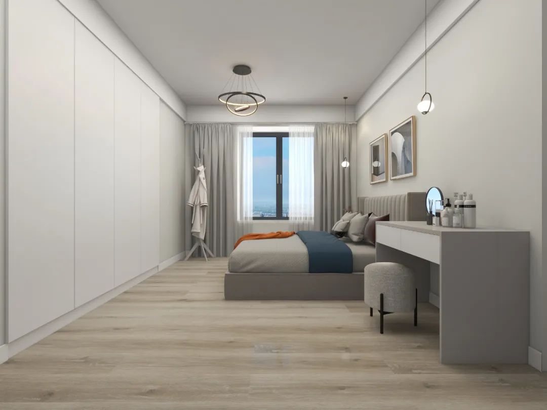 芈熊装饰 | 110㎡ 锦绣御园 现代风格效果图