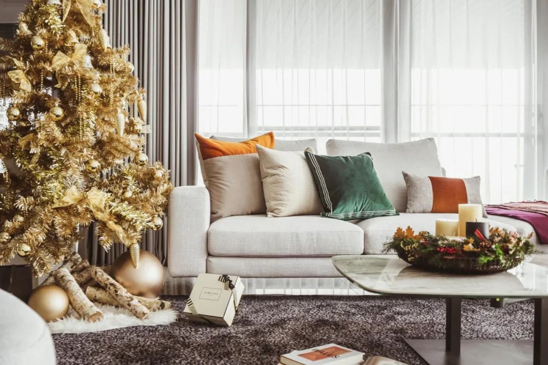 芈熊装饰 | 82㎡ 金丽豪苑 混搭格效果图