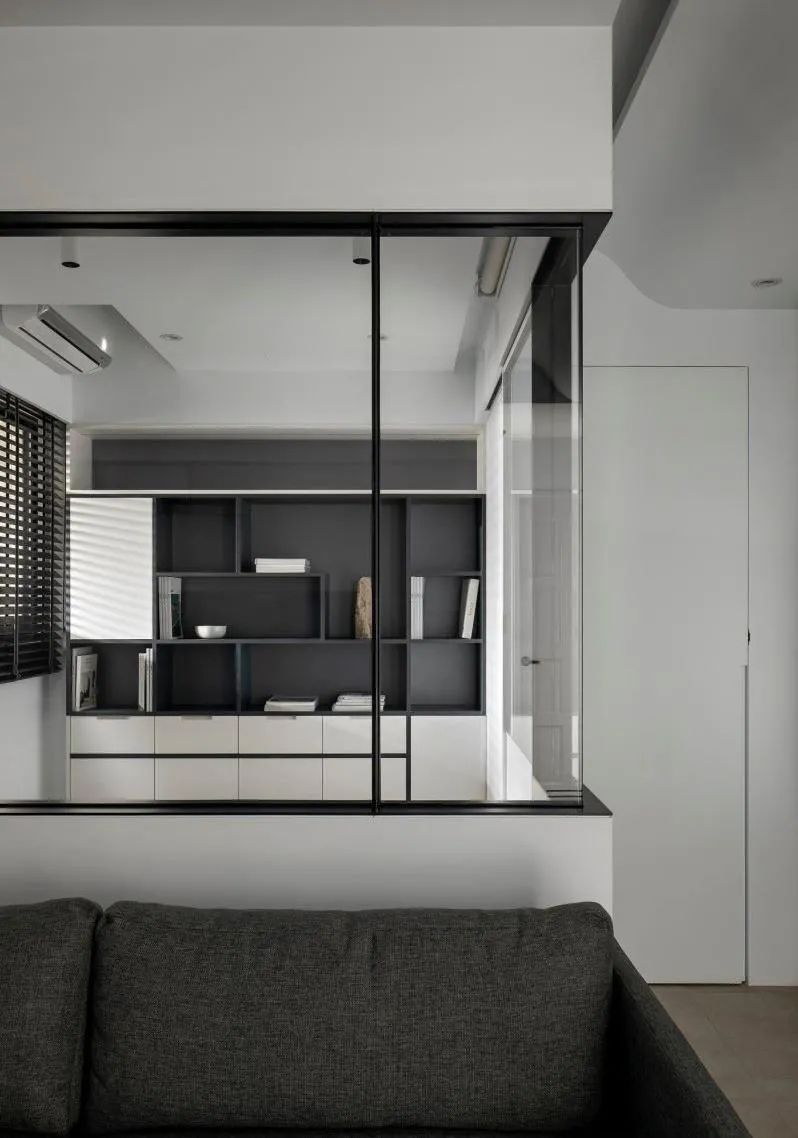 芈熊装饰 | 46㎡ 龙华章阁中心城 混搭风格效果图