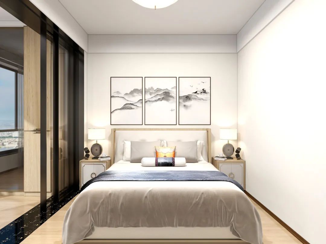 110㎡中式古典 ，仙气十足雅致家居！