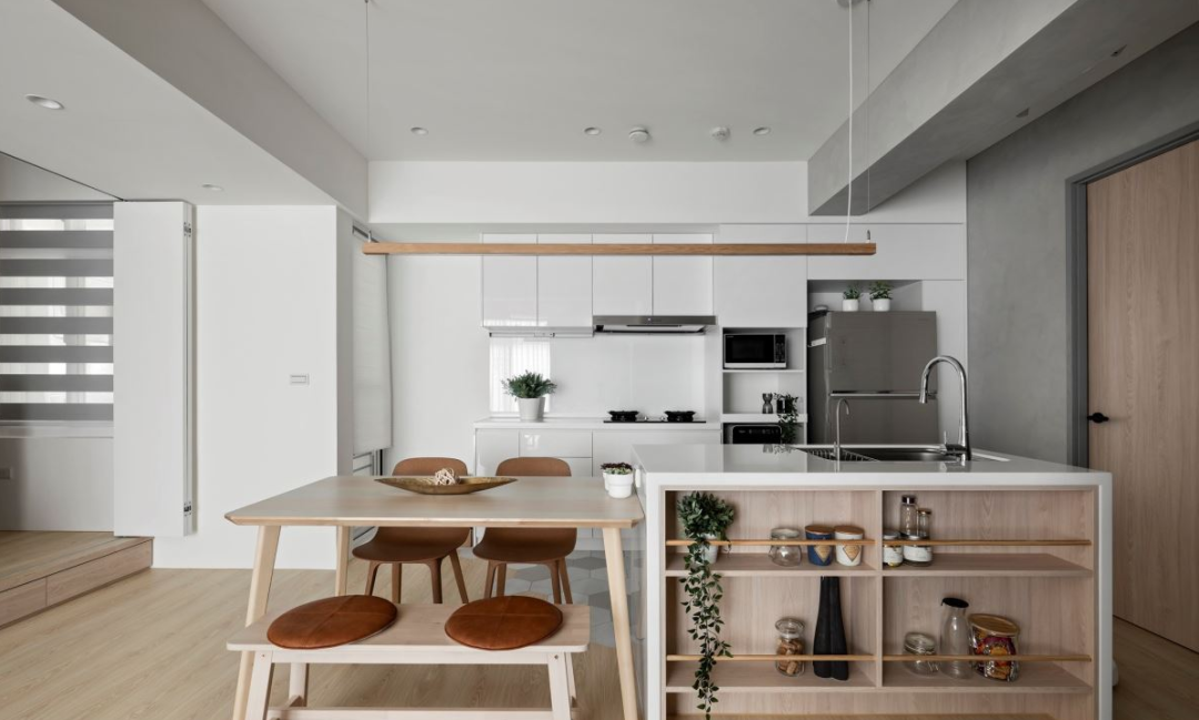 芈熊装饰 | 79㎡ 龙富花园 日式风格效果图