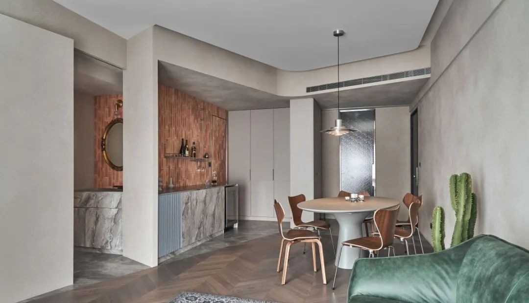 芈熊装饰 | 82㎡ 茂业城 混搭风格效果图