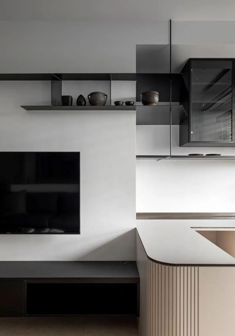 芈熊装饰 | 46㎡ 龙华章阁中心城 混搭风格效果图