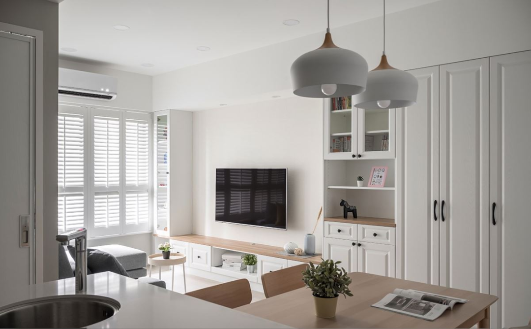 芈熊装饰 | 108㎡ 雍翠华府 美式风格效果图 