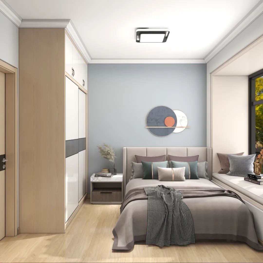 芈熊装饰 | 86m² 天鹅湖畔 现代风格效果图